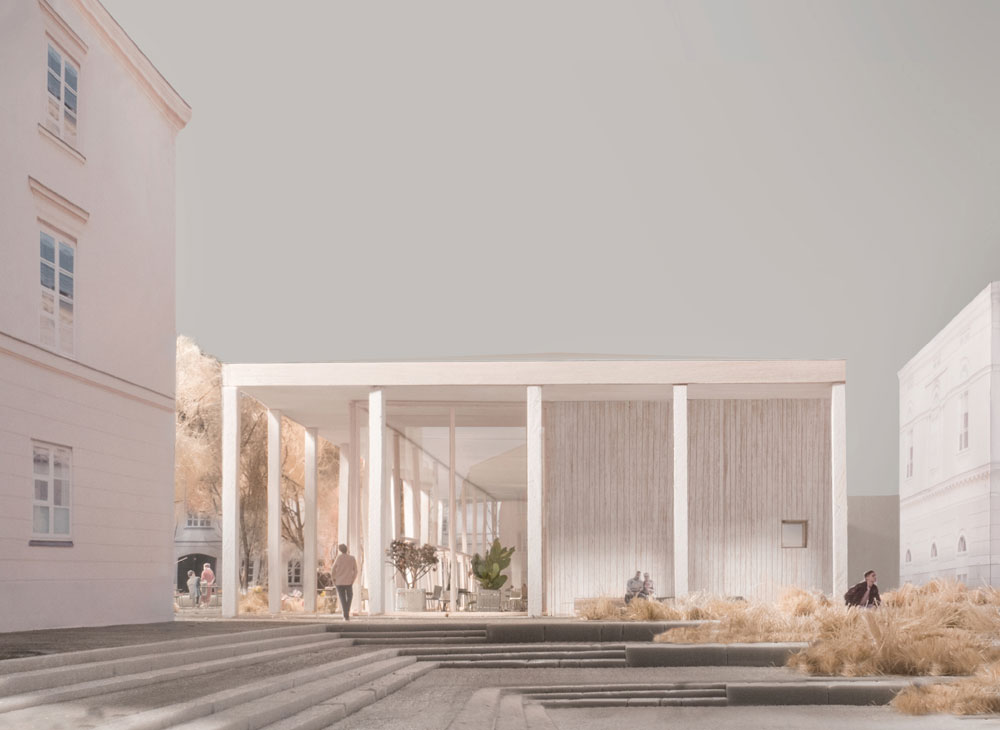 Konkurs na dziedziniec, Uniwersytet Warszawski