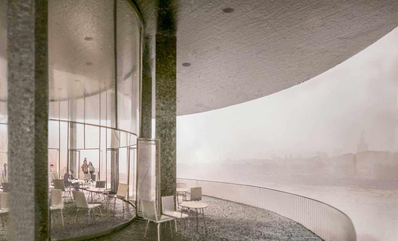 Most dla pieszych, Warszawa