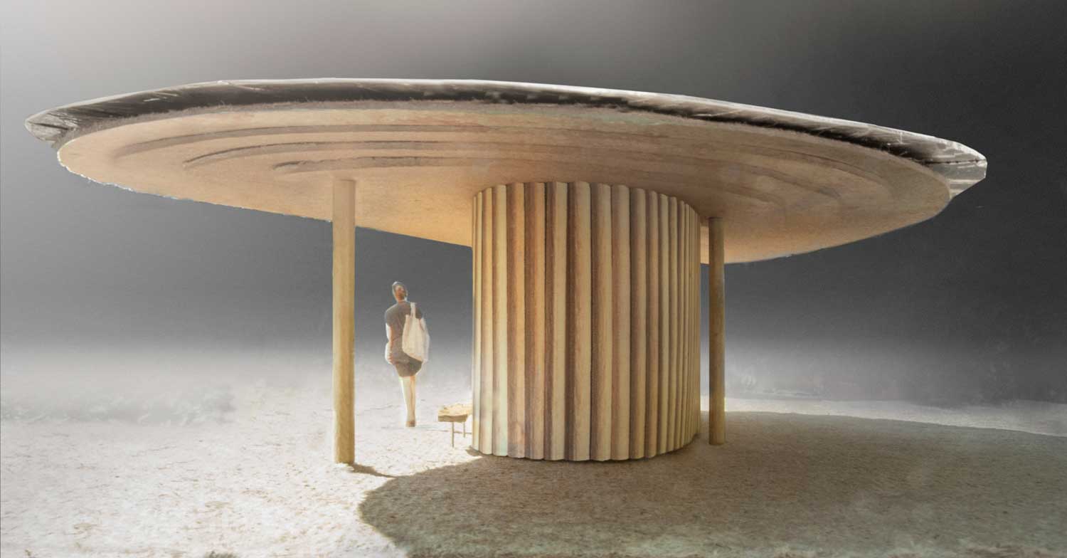 beach service pavilion